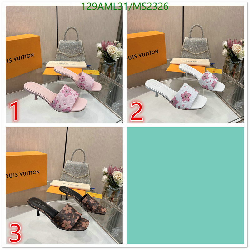 Women Shoes-LV Code: MS2326 $: 129USD