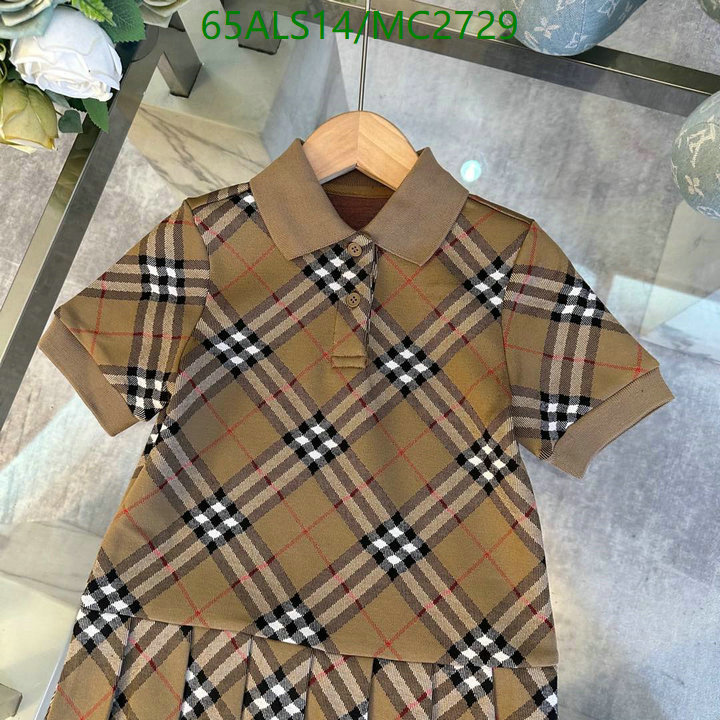 Kids Clothing-Burberry Code: MC2729 $: 65USD