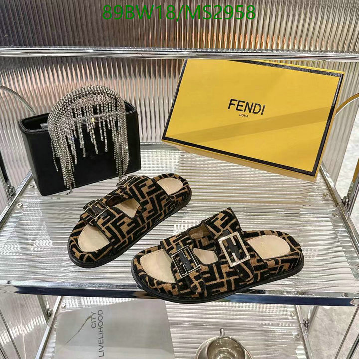 Women Shoes-Fendi Code: MS2958 $: 89USD