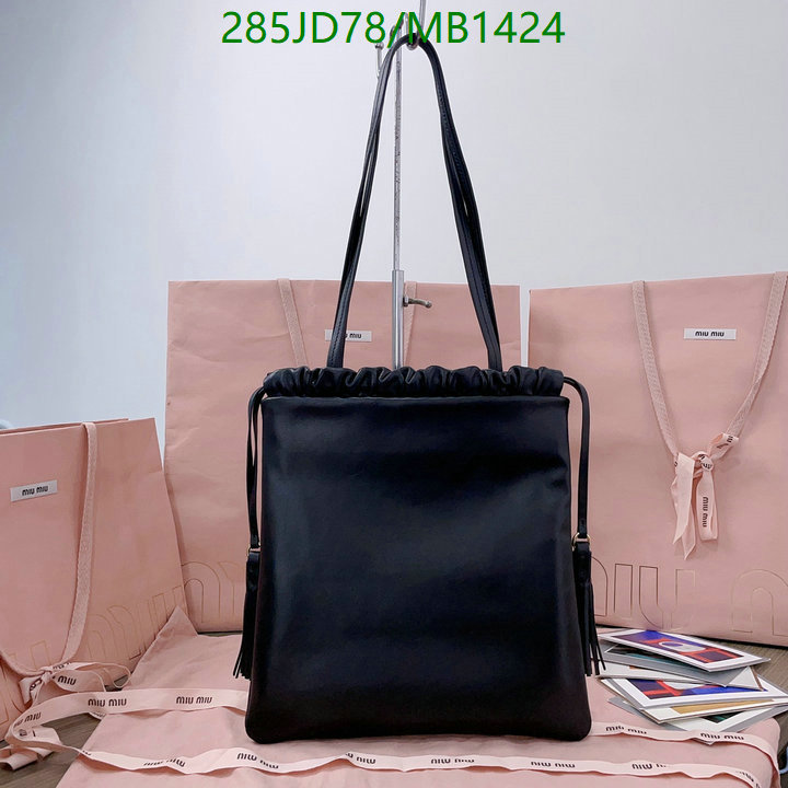 Miu Miu Bag-(Mirror)-Handbag- Code: MB1424 $: 285USD