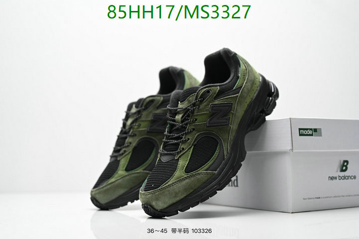 Men shoes-New Balance Code: MS3327 $: 85USD
