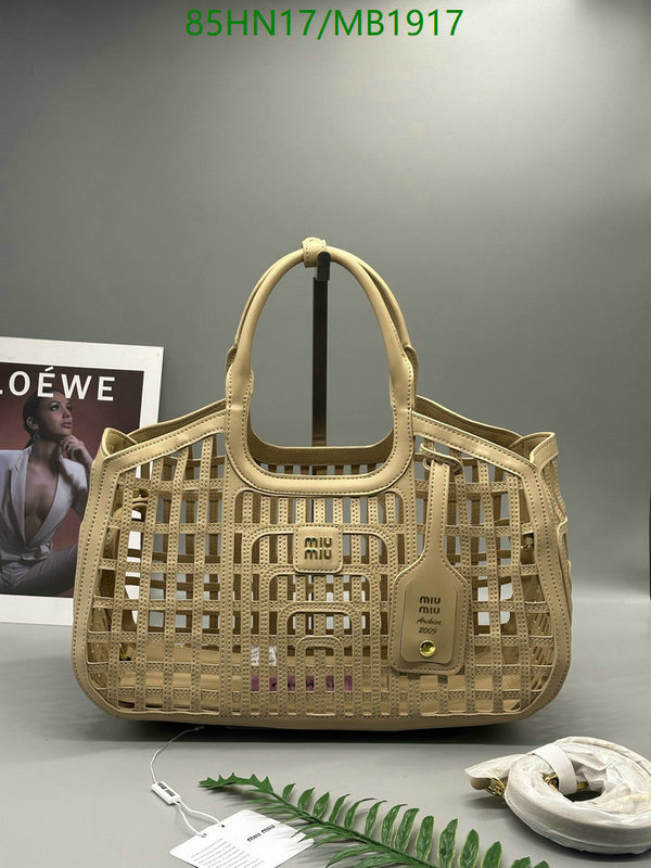 Miu Miu Bag-(4A)-Crossbody- Code: MB1917 $: 85USD