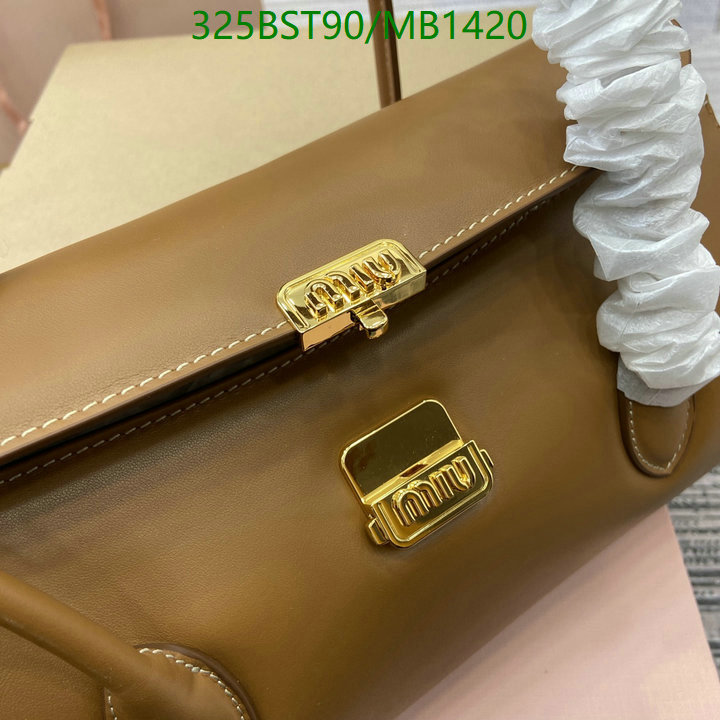 Miu Miu Bag-(Mirror)-Handbag- Code: MB1420 $: 325USD