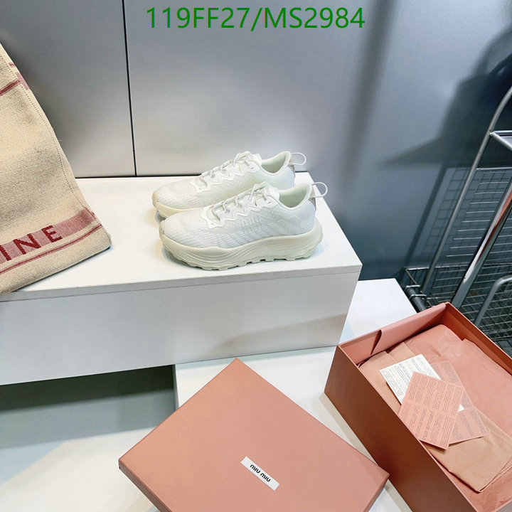 Women Shoes-Miu Miu Code: MS2984 $: 119USD