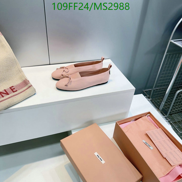 Women Shoes-Miu Miu Code: MS2988 $: 109USD
