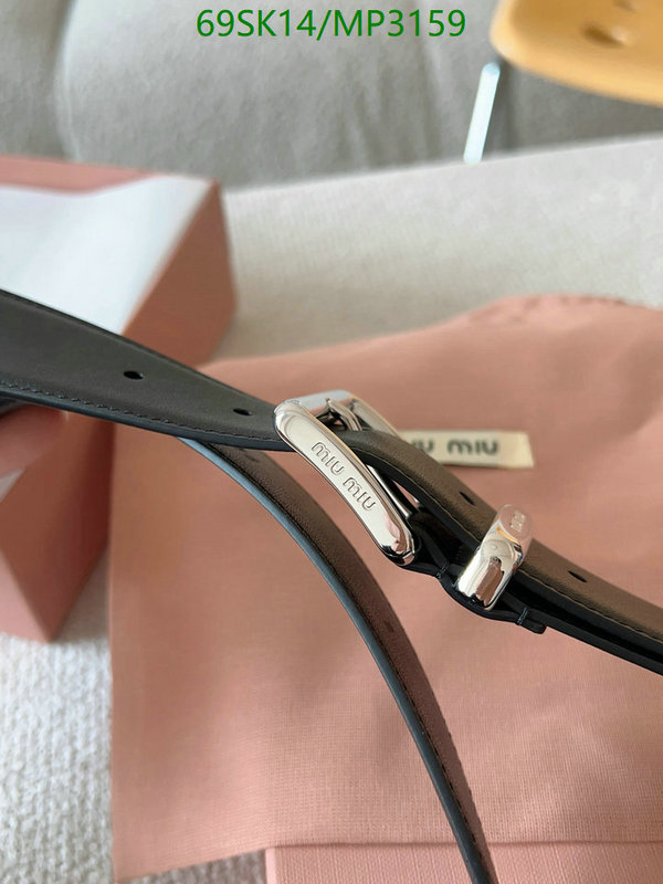 Belts-MIU MIU Code: MP3159 $: 69USD