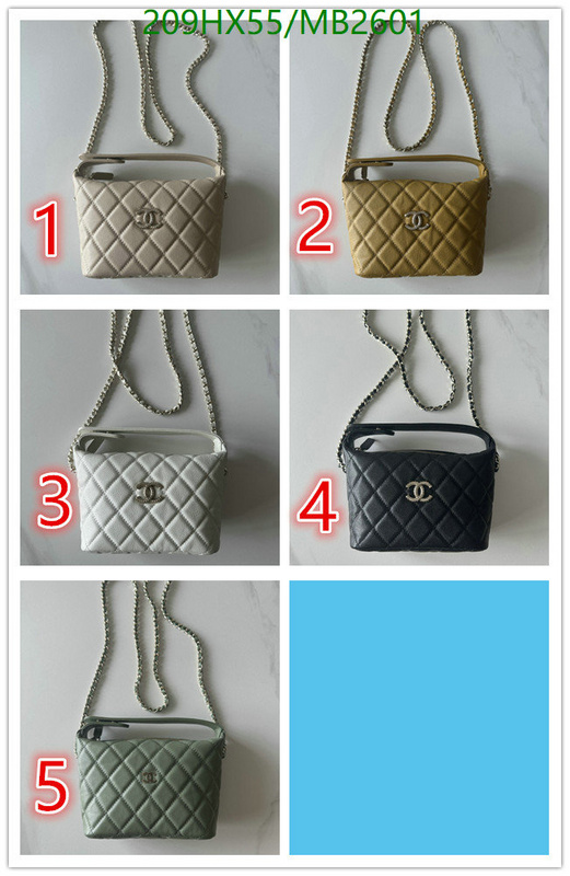 Chanel Bag-(Mirror)-Crossbody- Code: MB2601 $: 209USD