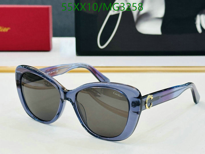 Glasses-Cartier Code: MG3258 $: 55USD