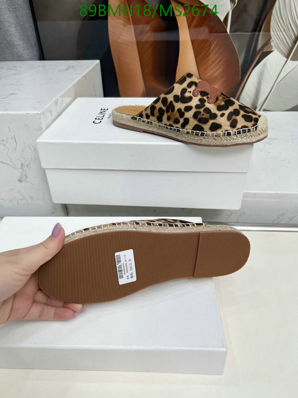 Women Shoes-Celine Code: MS2674 $: 89USD