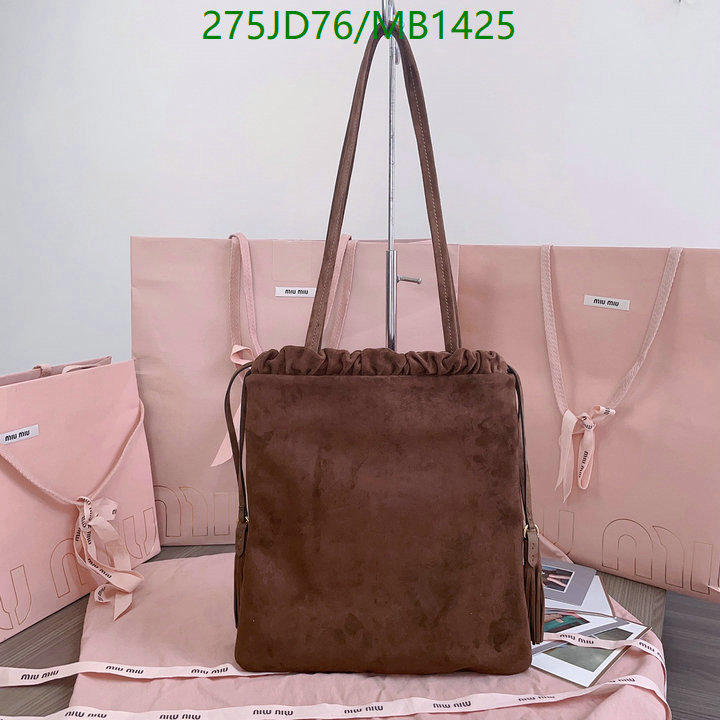 Miu Miu Bag-(Mirror)-Handbag- Code: MB1425 $: 275USD