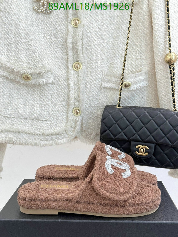 Women Shoes-Chanel Code: MS1926 $: 89USD