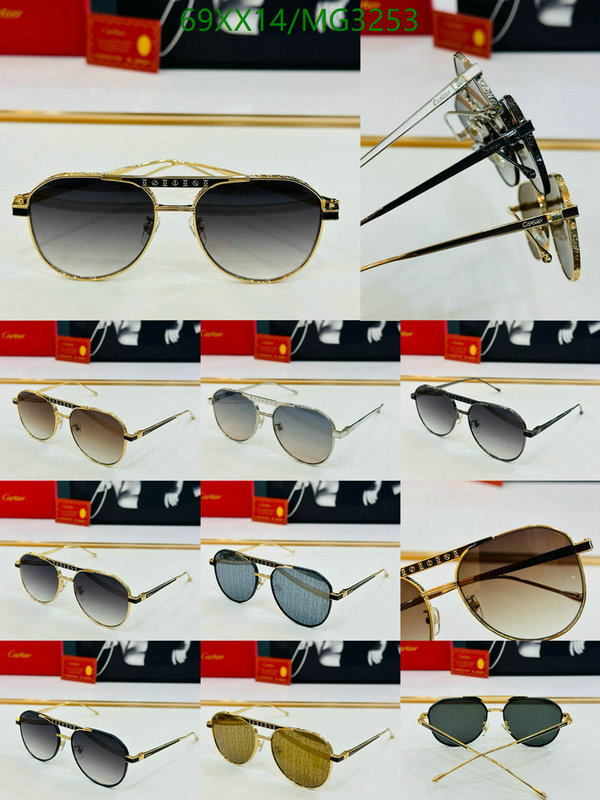 Glasses-Cartier Code: MG3253 $: 69USD