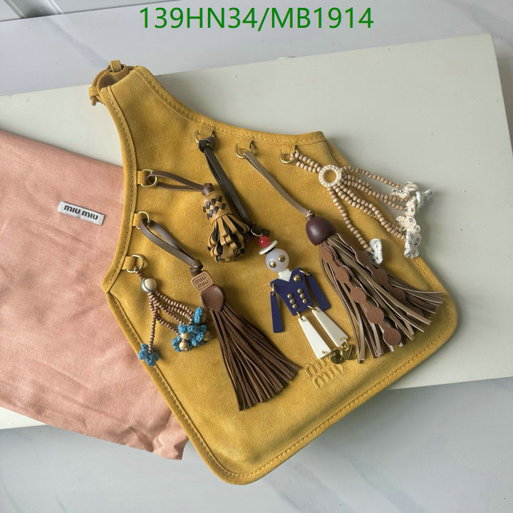 Miu Miu Bag-(4A)-Handbag- Code: MB1914 $: 139USD