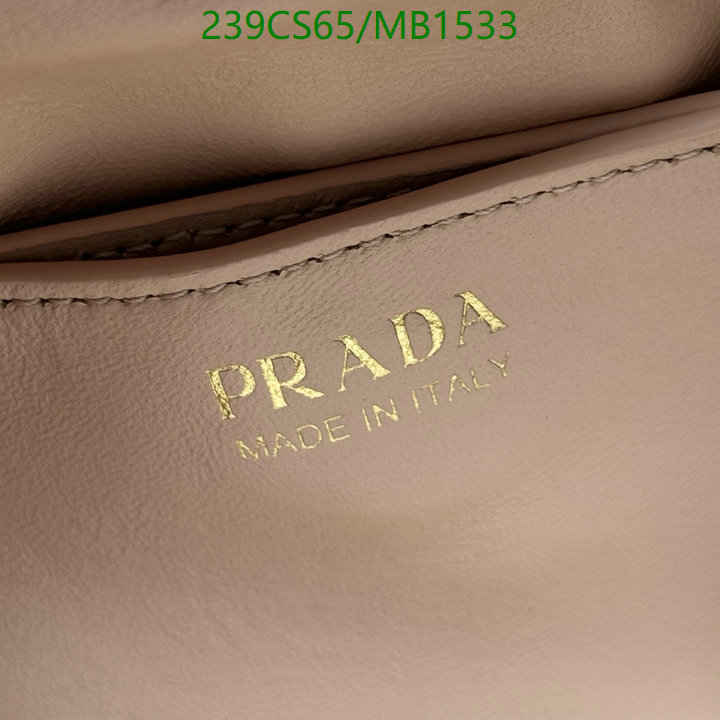 Prada Bag-(Mirror)-Crossbody- Code: MB1533 $: 239USD
