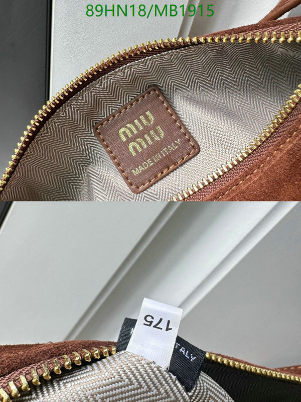 Miu Miu Bag-(4A)-Handbag- Code: MB1915 $: 89USD
