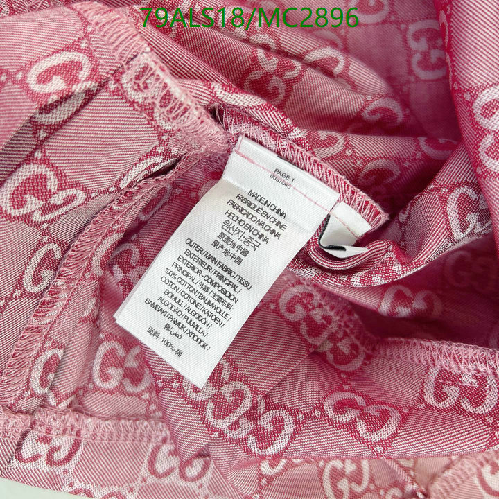 Kids Clothing-Gucci Code: MC2896 $: 79USD
