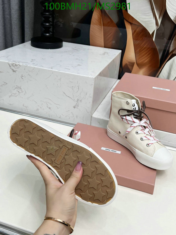Women Shoes-Miu Miu Code: MS2981 $: 100USD