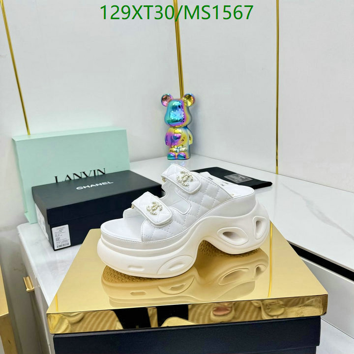 Women Shoes-Chanel Code: MS1567 $: 129USD