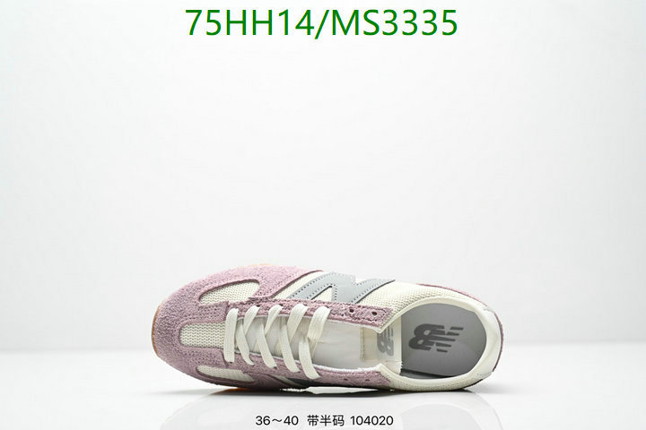 Women Shoes-New Balance Code: MS3335 $: 75USD