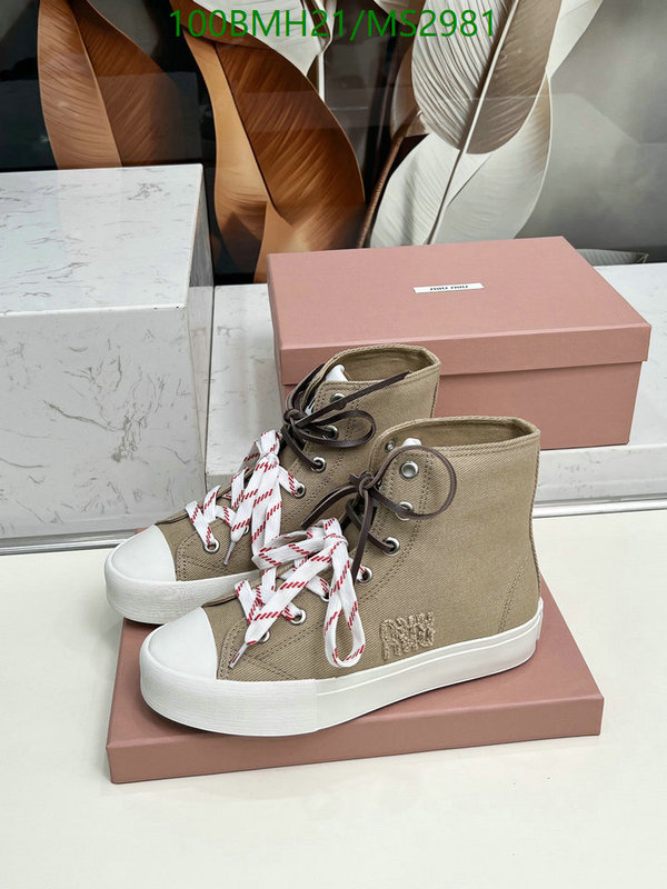 Women Shoes-Miu Miu Code: MS2981 $: 100USD