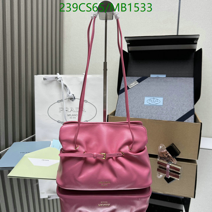 Prada Bag-(Mirror)-Crossbody- Code: MB1533 $: 239USD