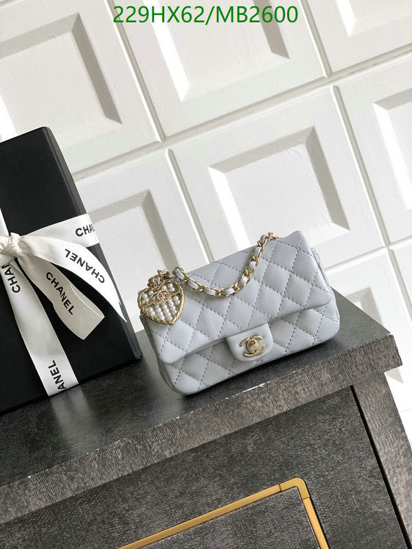 Chanel Bag-(Mirror)-Crossbody- Code: MB2600 $: 229USD