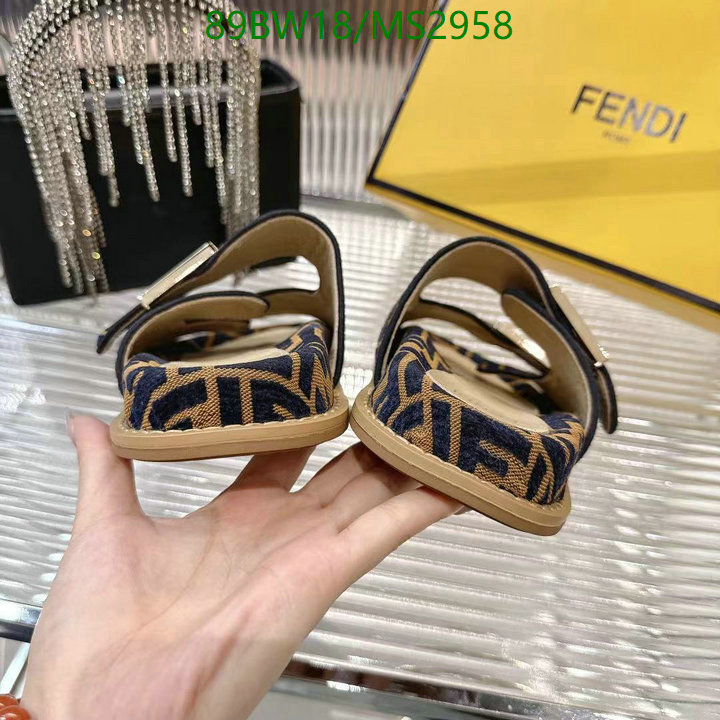 Women Shoes-Fendi Code: MS2958 $: 89USD