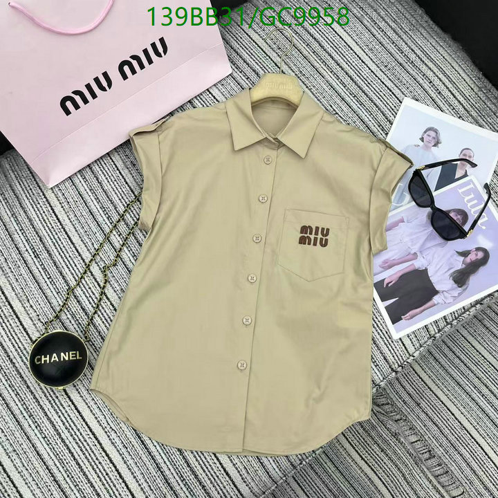 Clothing-MIUMIU Code: GC9958 $: 139USD