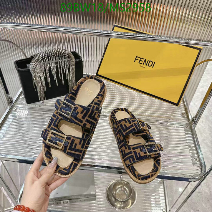 Women Shoes-Fendi Code: MS2958 $: 89USD