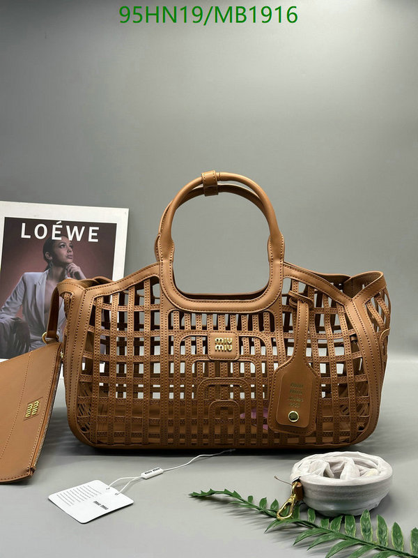 Miu Miu Bag-(4A)-Handbag- Code: MB1916 $: 95USD