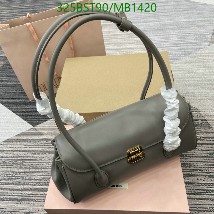 Miu Miu Bag-(Mirror)-Handbag- Code: MB1420 $: 325USD
