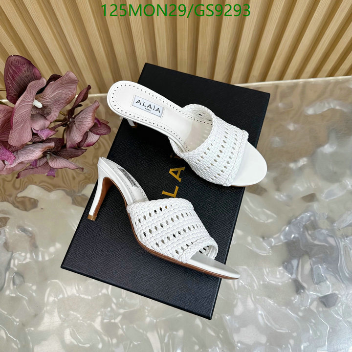 Women Shoes-ALAIA Code: GS9293 $: 125USD