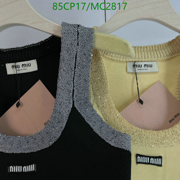 Clothing-MIUMIU Code: MC2817 $: 85USD