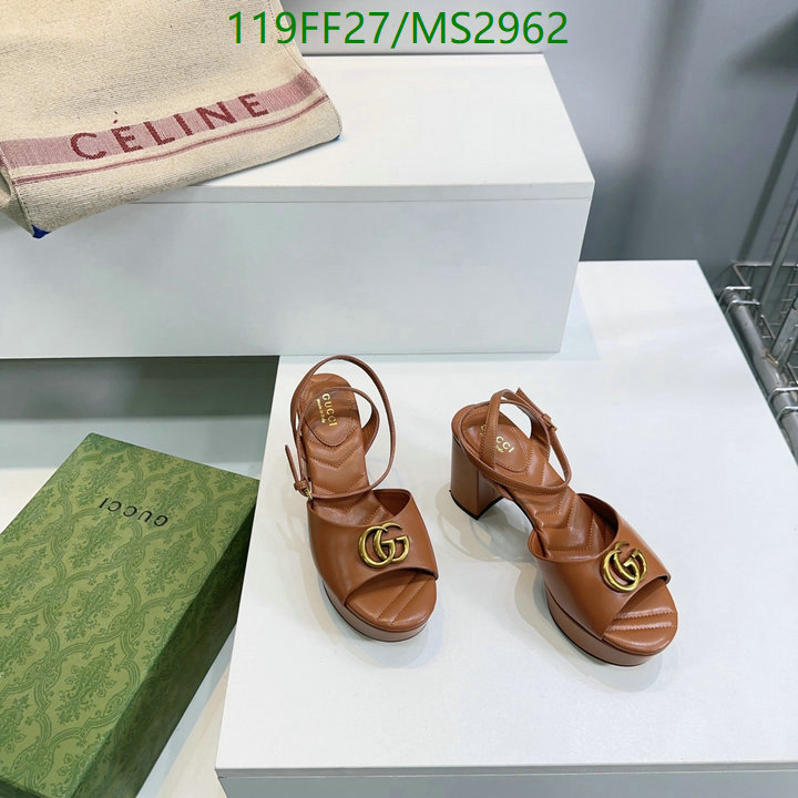 Women Shoes-Gucci Code: MS2962 $: 119USD