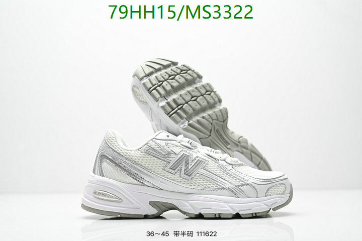 Men shoes-New Balance Code: MS3322 $: 79USD