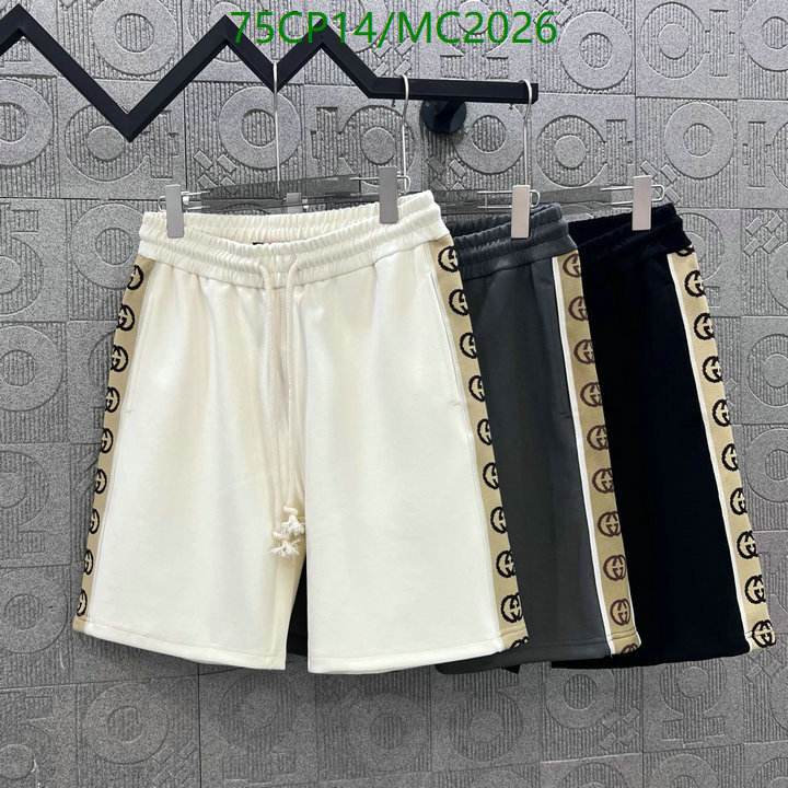 Clothing-Gucci Code: MC2026 $: 75USD