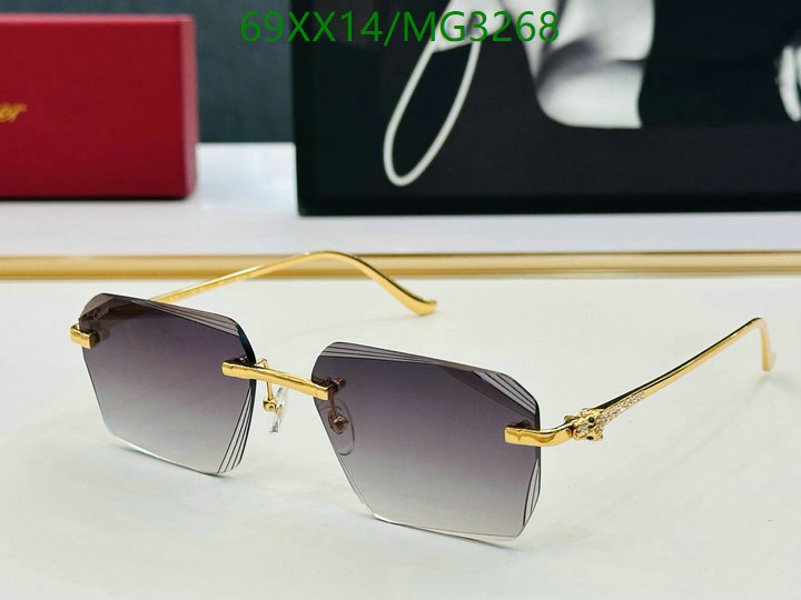 Glasses-Cartier Code: MG3268 $: 69USD