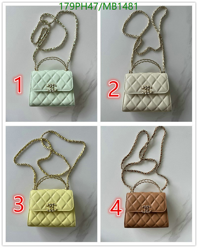 Chanel Bag-(Mirror)-Crossbody- Code: MB1481 $: 179USD