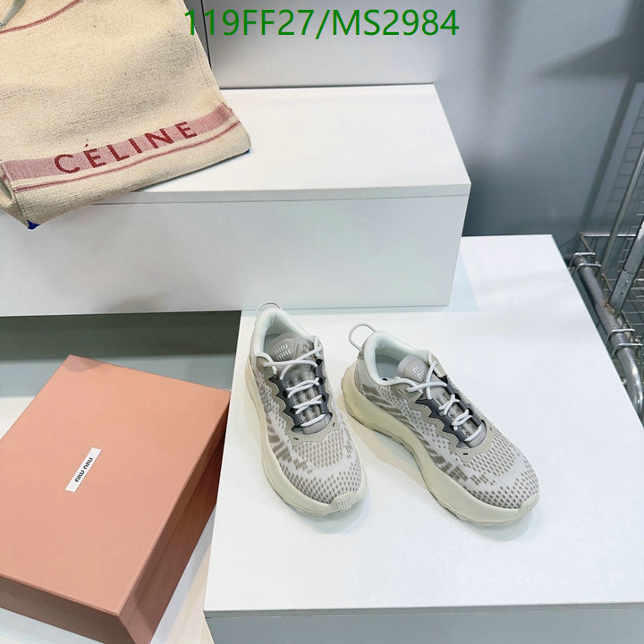 Women Shoes-Miu Miu Code: MS2984 $: 119USD