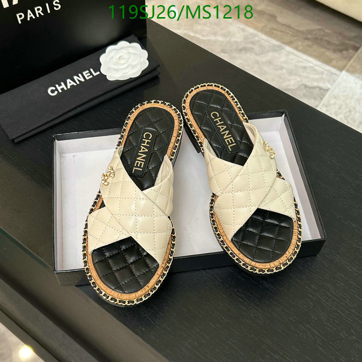Women Shoes-Chanel Code: MS1218 $: 119USD