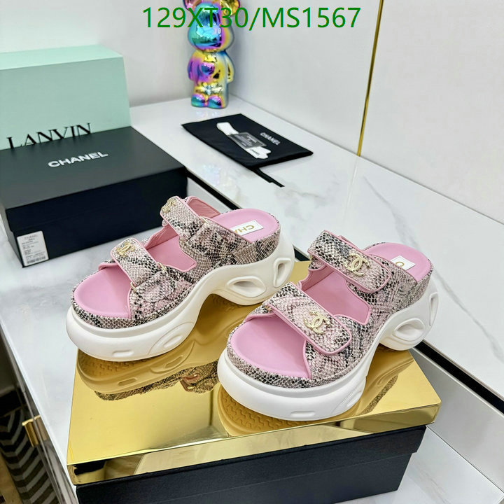 Women Shoes-Chanel Code: MS1567 $: 129USD