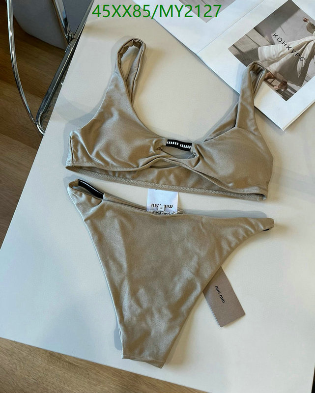 Swimsuit-MIUMIU Code: MY2127 $: 45USD