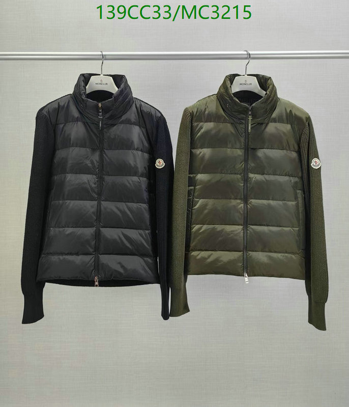 Down jacket Men-Moncler Code: MC3215 $: 139USD