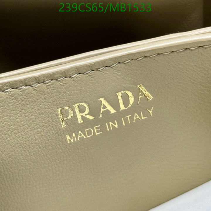 Prada Bag-(Mirror)-Crossbody- Code: MB1533 $: 239USD