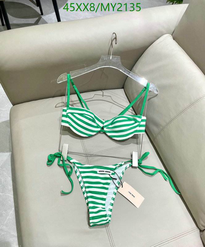 Swimsuit-MIUMIU Code: MY2135 $: 45USD