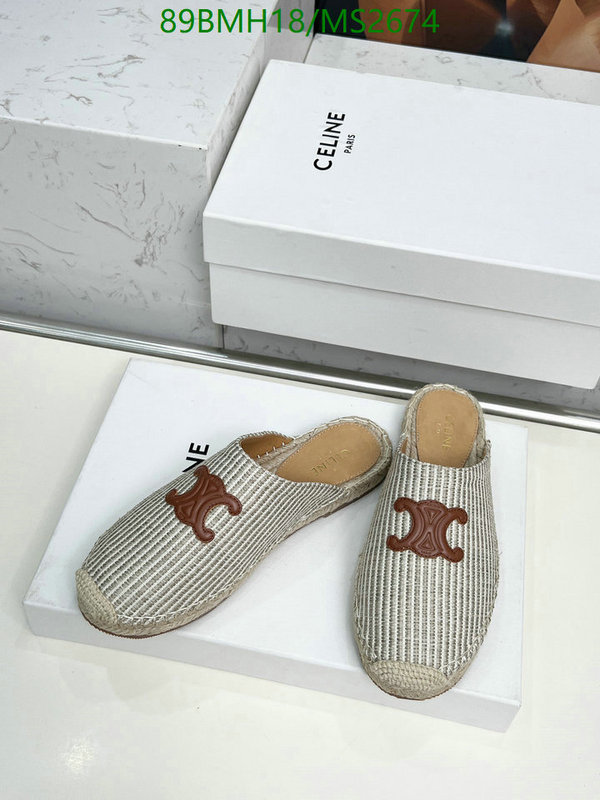 Women Shoes-Celine Code: MS2674 $: 89USD