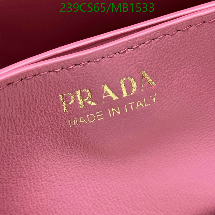 Prada Bag-(Mirror)-Crossbody- Code: MB1533 $: 239USD