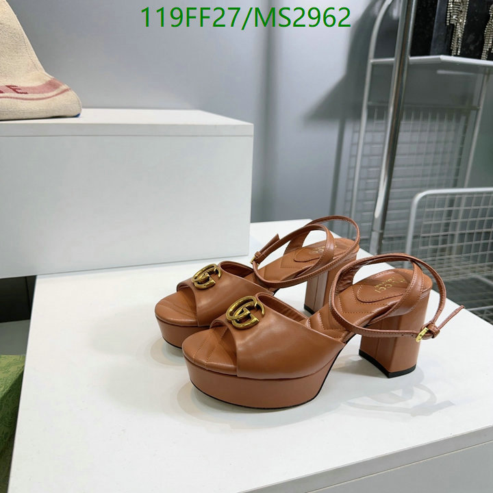 Women Shoes-Gucci Code: MS2962 $: 119USD