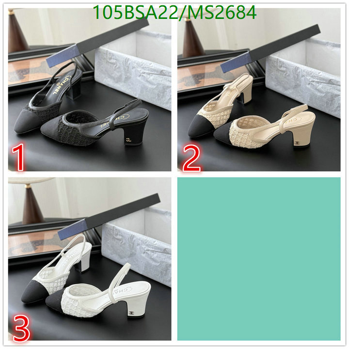 Women Shoes-Chanel Code: MS2684 $: 105USD