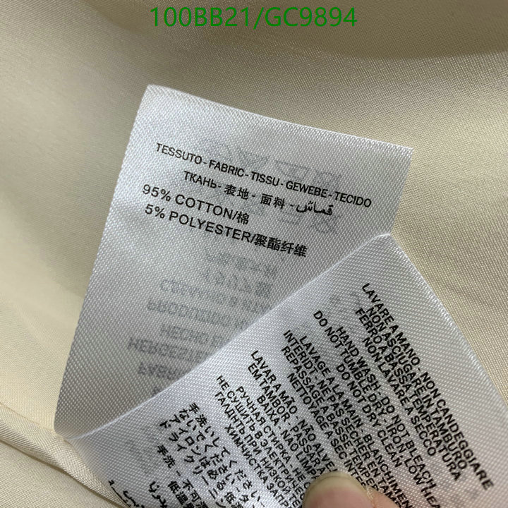 Clothing-Gucci Code: GC9894 $: 100USD